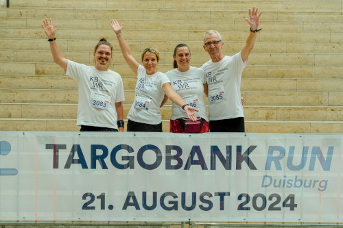 Gruppenfoto der teilgenommenen KBWR-Lehrkräfte am Targobank-Run 2024